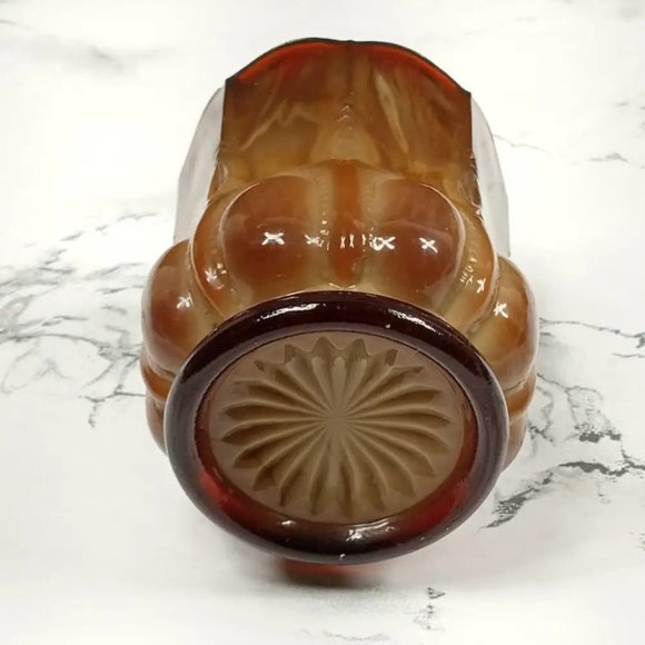 Degenhart Glass Beaded Oval Trinket Toothpick Paperweight Vintage - Picture 5 of 7